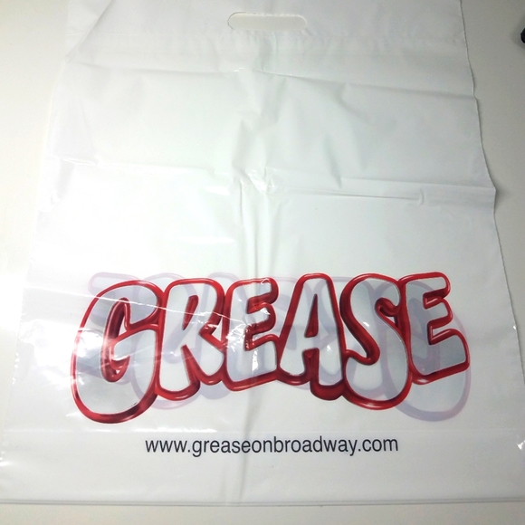 Grease Musical on Broadway Plastic Bag Memorabilia - Picture 1 of 4